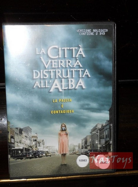 LA CITTA' VERRA' DISTRUTTA ALL'ALBA Horror Film DVD Originale Video