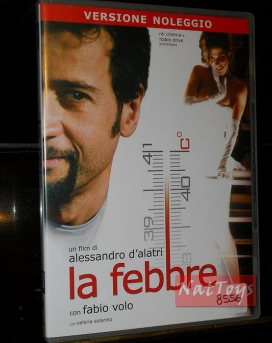 LA FEBBRE con Fabio Volo Film DVD Originale Video