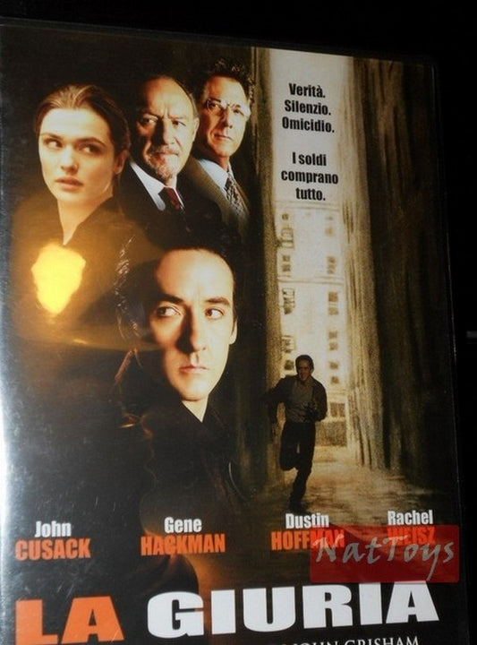 LA GIURIA John Cusack Gene Hackman Dustin Hoffman Film DVD Originale Video