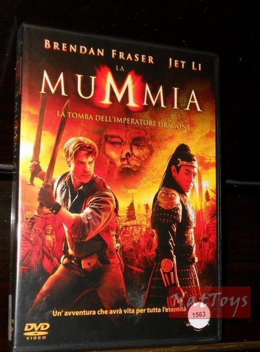 LA MUMMIA LA TOMBA DELL'IMPERATORE DRAGONE Film DVD Originale Video