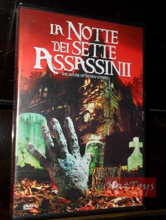 LA NOTTE DEI SETTE ASSASSINI Horror Film DVD Originale Video