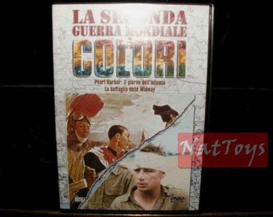 LA SECONDA GUERRA MONDIALE A COLORI Film DVD Originale Video