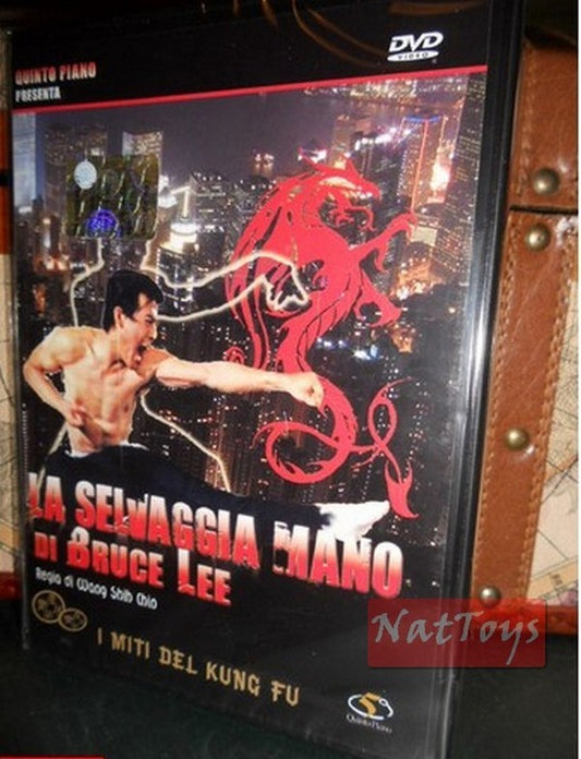 LA SELVAGGIA MANO DI BRUCE LEE Film Nuovo DVD Originale New Sealed