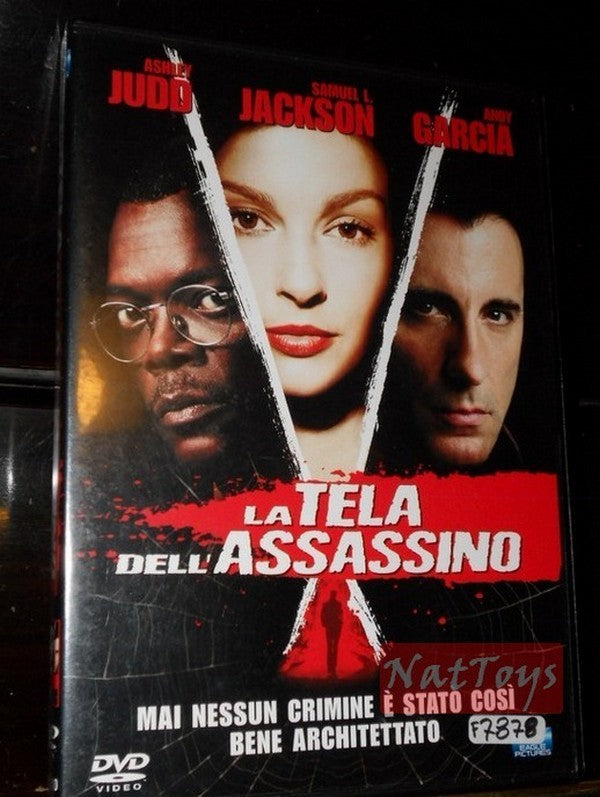 LA TELA DELL'ASSASSINO Ashley Judd Andy Garcia Film DVD Originale Video