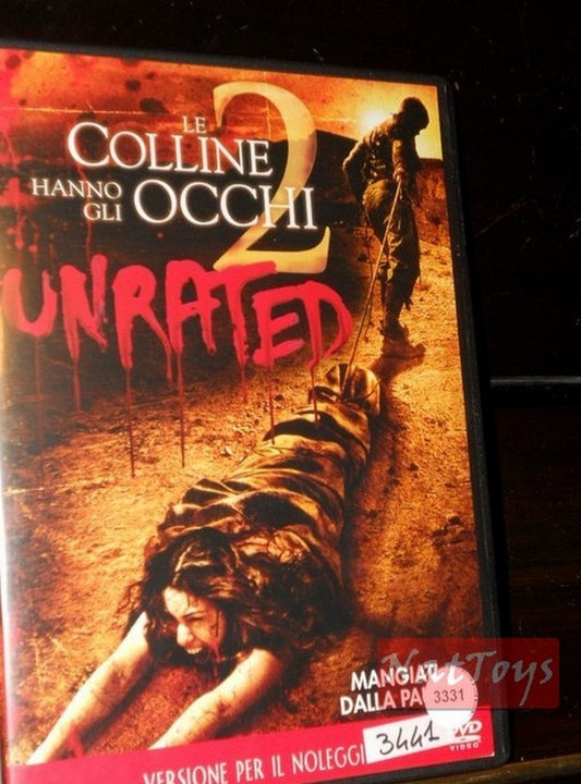 LE COLLINE HANNO GLI OCCHI 2 UNRATED Horror Film DVD Originale Video