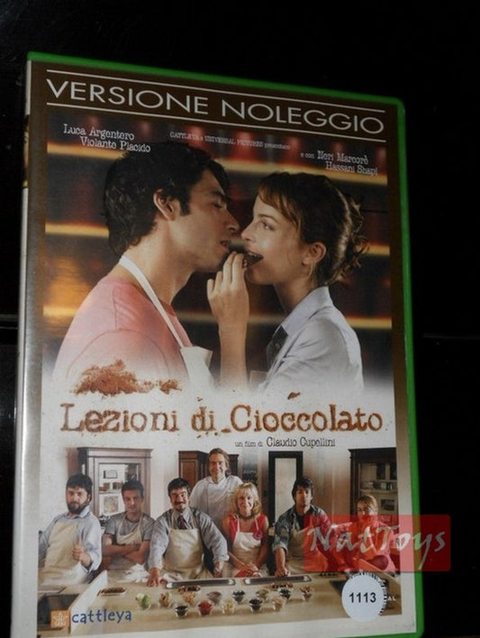 LEZIONI DI CIOCCOLATO Luca Argentero Violante Placido Film DVD Originale Video