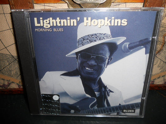 LIGHTININ HOPKINS MORNING BLUES  Nuovo Originale New CD Audio