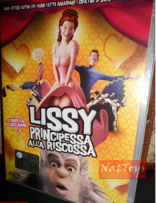 LISSY PRINCIPESSA ALLA RISCOSSA Cartone Film Nuovo DVD Originale New Sealed