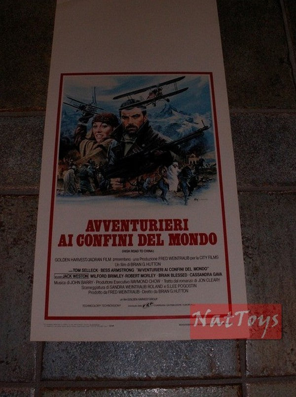 Film Poster ADVENTURERS AT THE END OF THE WORLD Tom Selleck Original Poster