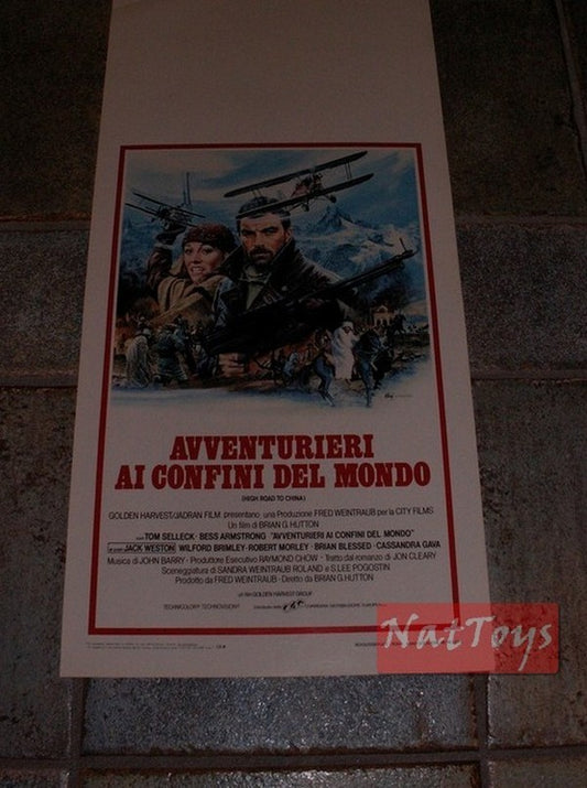 Locandina Film AVVENTURIERI AI CONFINI DEL MONDO Tom Selleck Original Poster