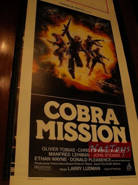 COBRA MISSION Film Poster Original Cinema Poster