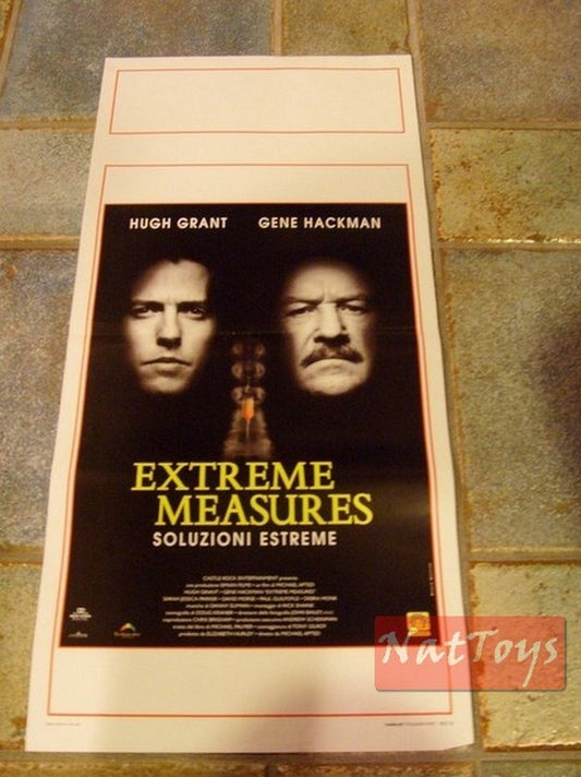 Locandina Film EXTREME MEASURES con Hugh Grant e Gene Hackman Original Poster