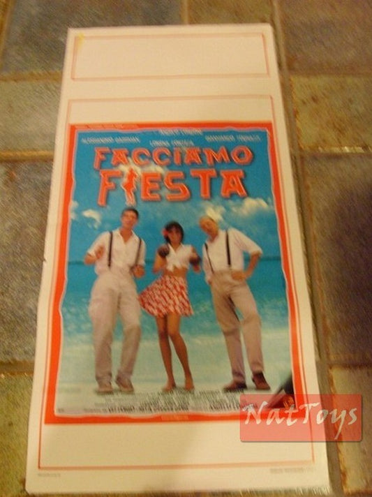 Locandina Film FACCIAMO FIESTA Gasmann - Tognazzi Original Poster Cinema