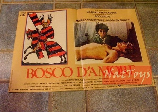 Film Poster PHOTO BAG BOSCO D'AMORE 44X64 1982 Original Poster