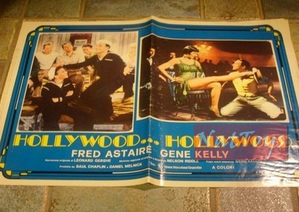 Affiche de film SAC PHOTO HOLLYWOD HOLLYWOD Astaire Rogers 66X46 Affiche originale