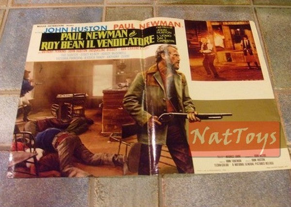 Locandina Film FOTOBUSTA IL VENDICATORE 45X66 1972 Paul Newman Original Poster