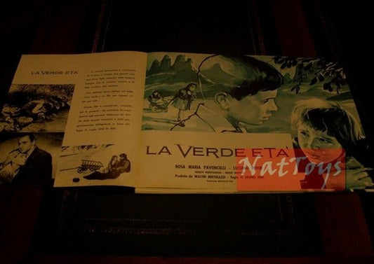 Locandina Film FOTOBUSTA LA VERDE ETA' 1957 Original Poster