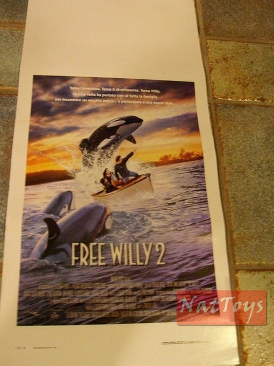 Locandina Film FREE WILLY 2  Original Poster Cinema