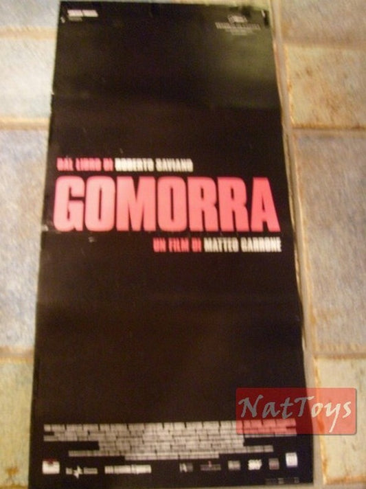 Locandina Film GOMORRA dal libro di Roberto Saviano Original Poster Cinema