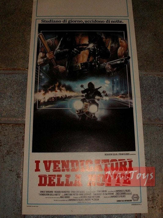 Locandina Film I VENDICATORI DELLA NOTTE con Ernest Borgnine Original Poster