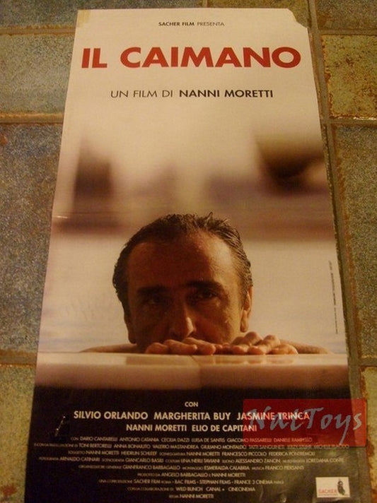 Locandina Film IL CAIMANO di Nanni Moretti Original Poster Cinema