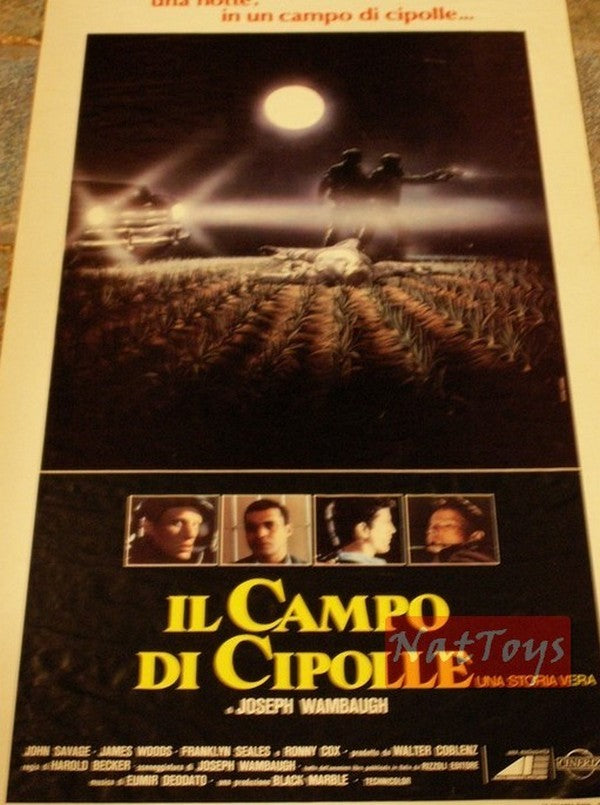 Film Poster THE ONION PIECE 1979 with James Woods Original Cinema Poster