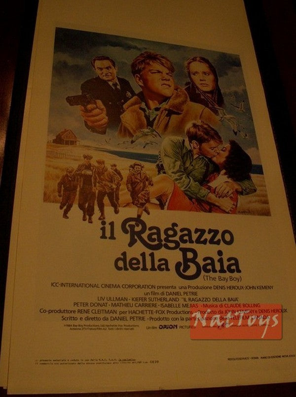 Locandina Film IL RAGAZZO DELLA BAIA con Liv Ulmann  Original Poster Cinema