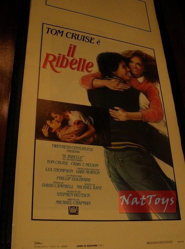 Film Poster THE REBEL with Tom Cruise Original Cinema Poster