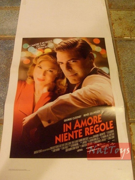 Film Poster IN LOVE NO RULES with George Clooney Original Poster