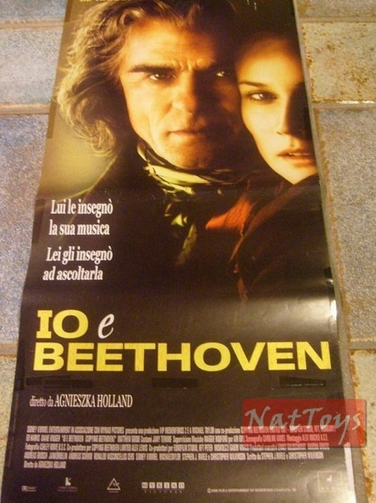 Film Poster ME AND BEETHOVEN Ed Harris and Diane Kruger Original Cinema Poster