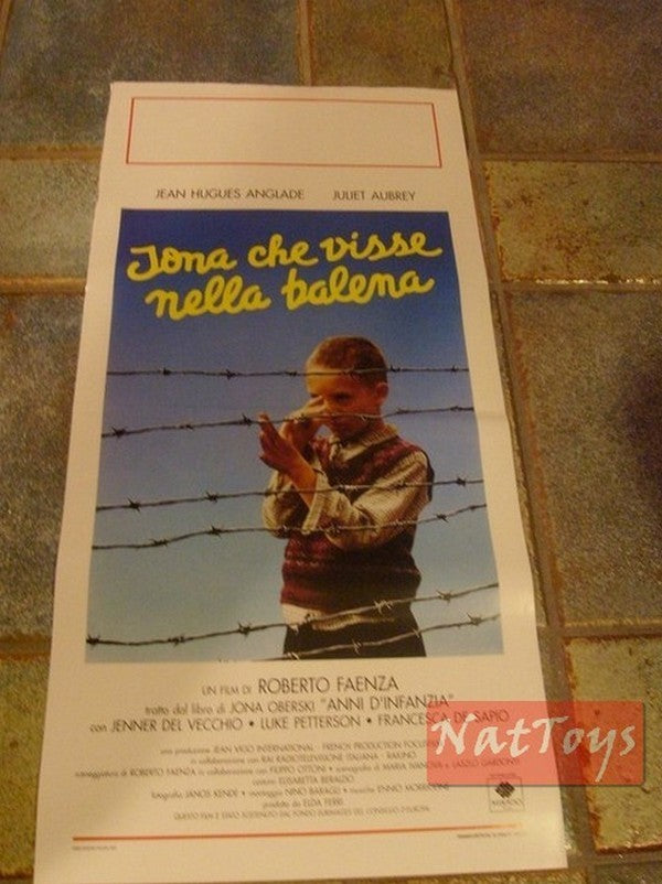 Locandina Film IONA CHE VISSE NELLA BALENA Original Poster Cinema