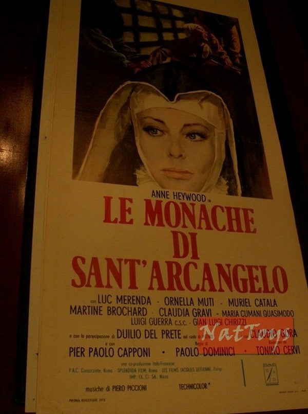 Film Poster THE NUNS OF SAINT ARCANGELO 1973 Ornella Muti Original Poster