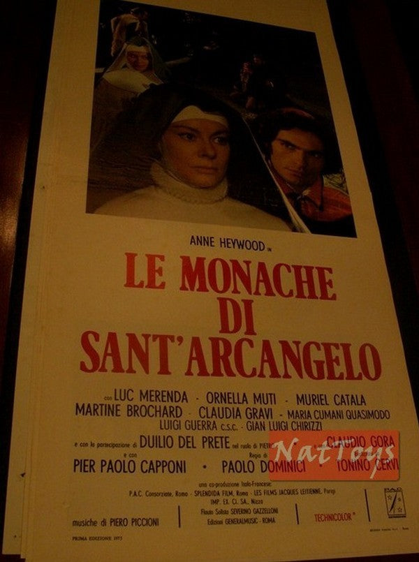 Locandina Film LE MONACHE DI SANT'ARCANGELO con Ornella Muti Original Poster