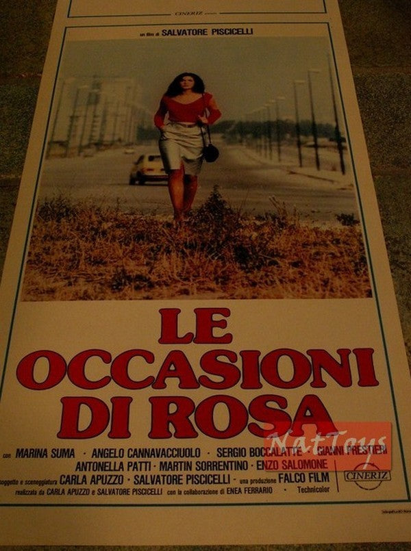 Locandina Film LE OCCASIONI DI ROSA con Marina Suma Original Poster Cinema