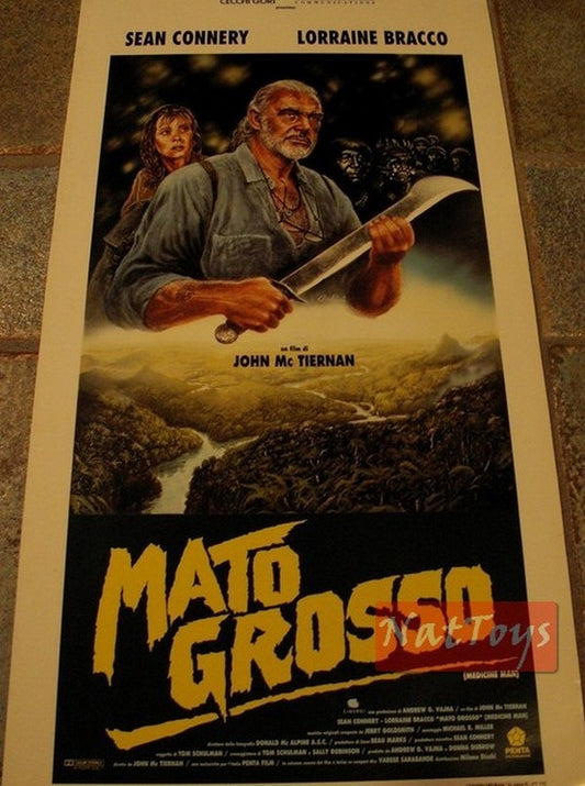 Locandina Film MATO GROSSO con Sean Connery Original Poster Cinema