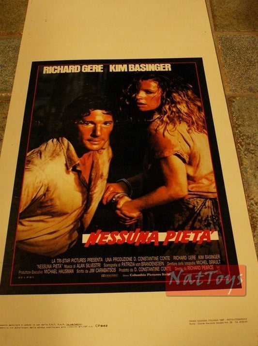 NO MERCY Film Poster with Richard Gere and Kim Basinger Original Poster