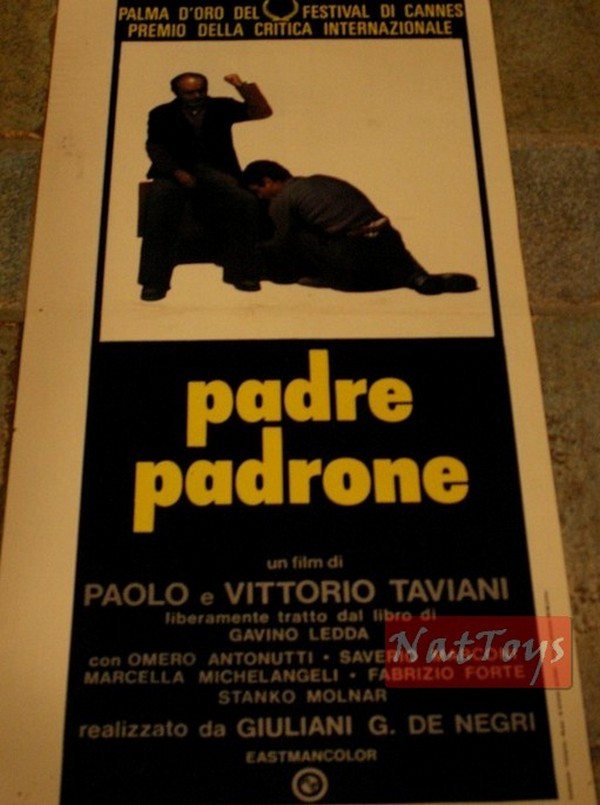 Film poster PADRE PADRONE 1977 by Paolo and Vittorio Taviani Original Poster