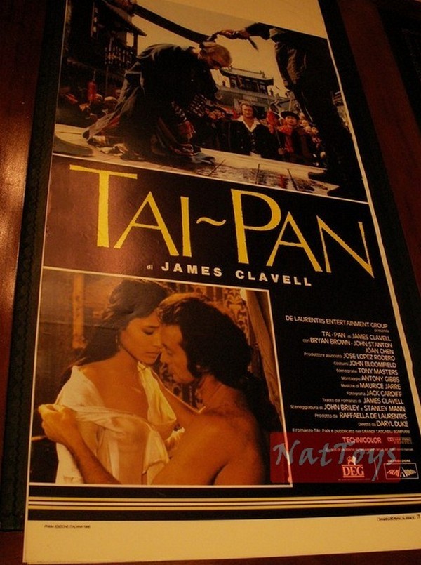 TAI PAN Film Poster by James Clavell Original Cinema Poster