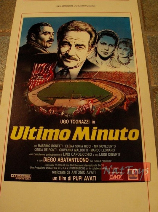 Locandina Film ULTIMO MINUTO con Ugo Tognazzi, D. Abatantuono Original Poster