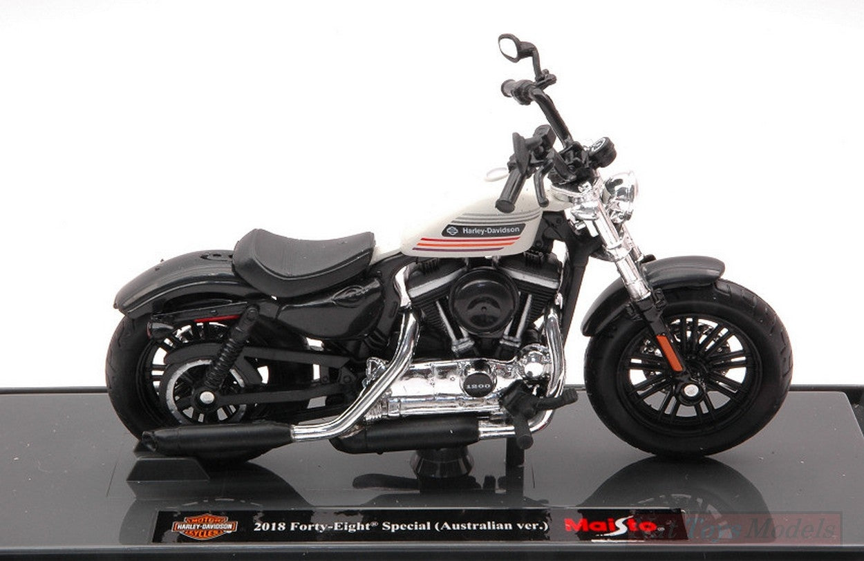 SCALE MODEL COMPATIBLE WITH HARLEY DAVIDSON 2018 FORTY-EIGHT SPECIAL AUSTRALIAN VERSION 1:18 MAISTO MI18862 