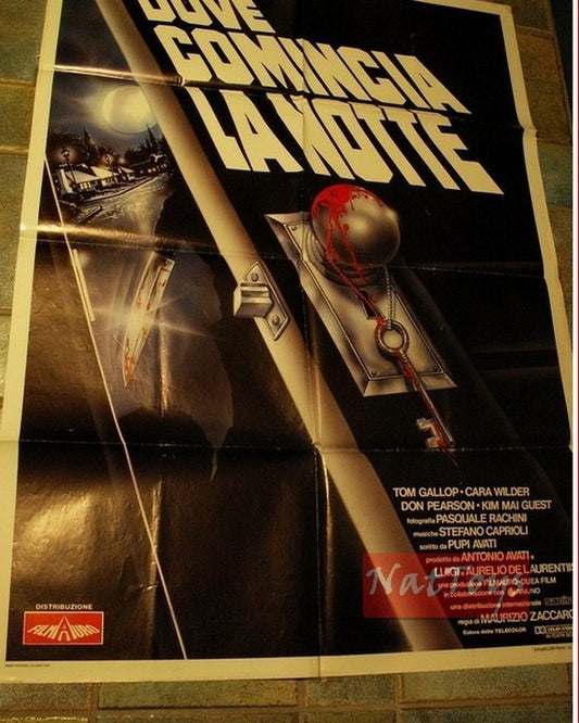 Affiche de film OÙ COMMENCE LA NUIT 1991 Affiche originale