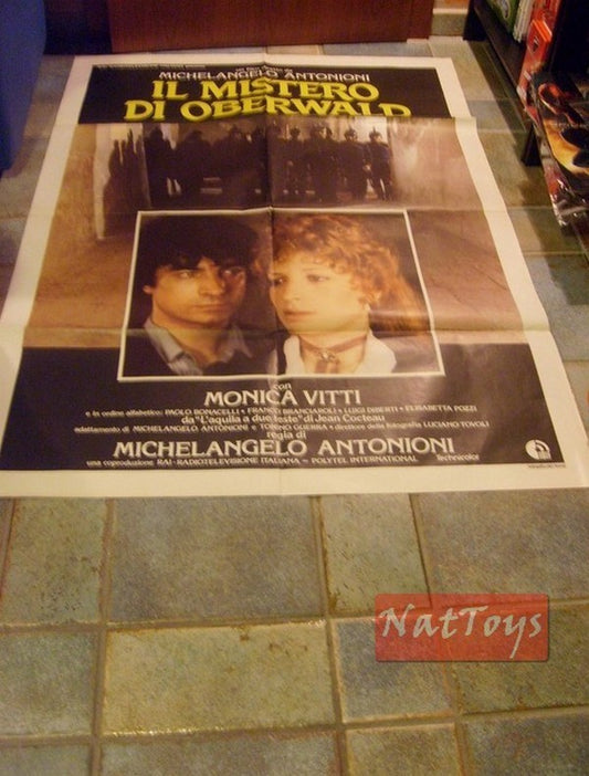 Manifesto Film IL MISTER DI OBERWALD di Antonioni con M. Vitti Original Poster