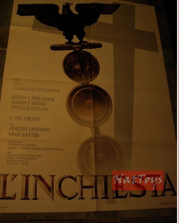 Film Poster THE INCHIESTA by Damiano Damiani 1986 Original Poster