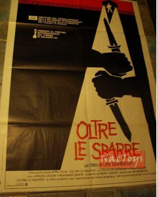 Manifesto Film OLTRE LE SBARRE di Uri Barbash 1984 Original Poster