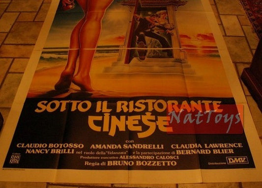 Affiche de film SOUS LE RESTAURANT CHINOIS 1986 4F Affiche originale