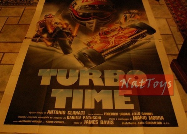 Affiche de film TURBO TIME 1983 4F Affiche originale