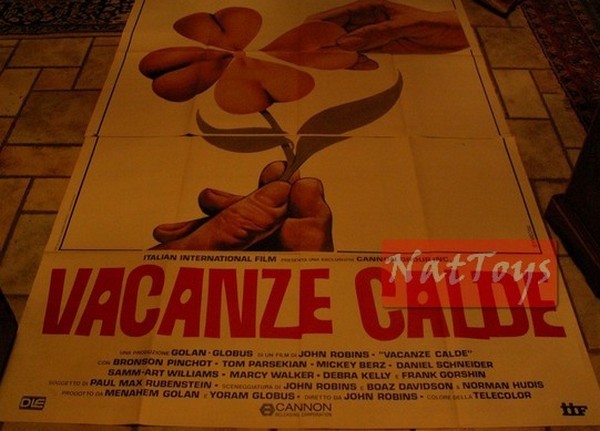 Affiche de film VACANCES CHAUDES 1984 4F Affiche originale