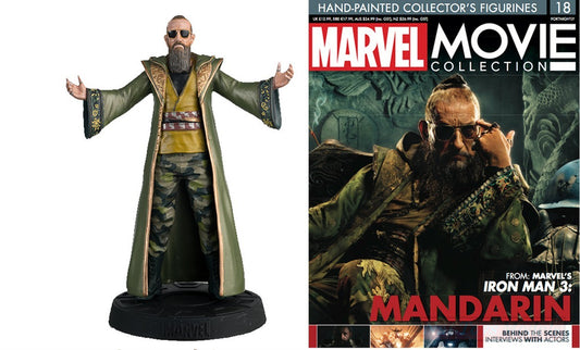 Marvel Movie Collection 3D Mandarino Iron Man Resin Figure Eaglemoss +fas