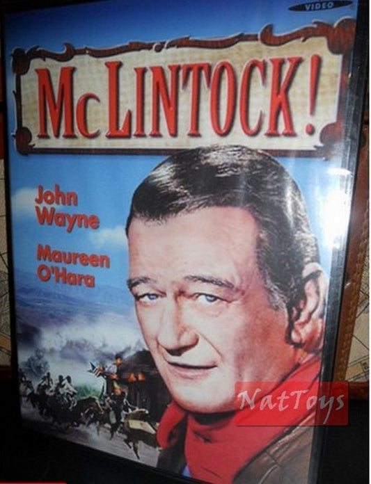 MC LINTOCK John Wayne Film Nuovo DVD Originale New Sealed