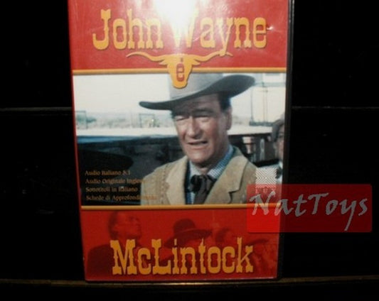 MCLINTOCK con John Wayne Film DVD Originale Video